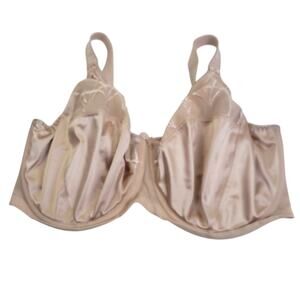 Elomi Cate Tan Full Coverage Banded Adjustable Strap Underwire Bra Size 38J